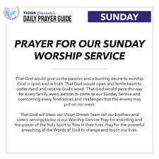 Embracing the Power of Prayer in Worship Service