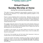 prayer for sunday worship service